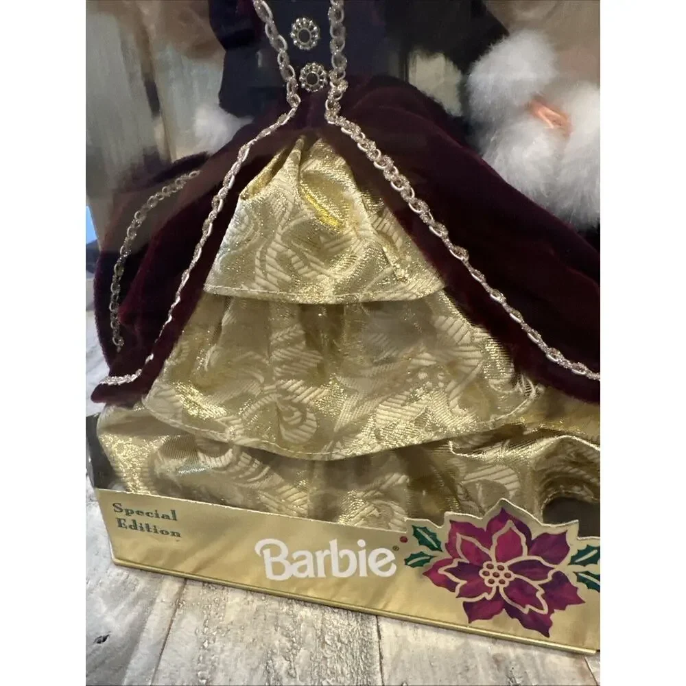 Mattel 1996 Happy Holidays Barbie Doll Special Edition Collectors Item New